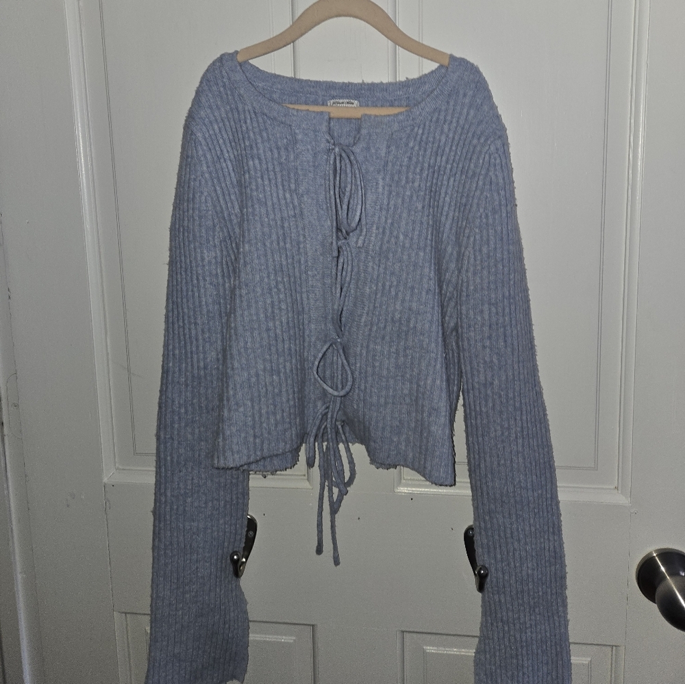 Kimchi Blue Jane Bow Tie-front Cardigan